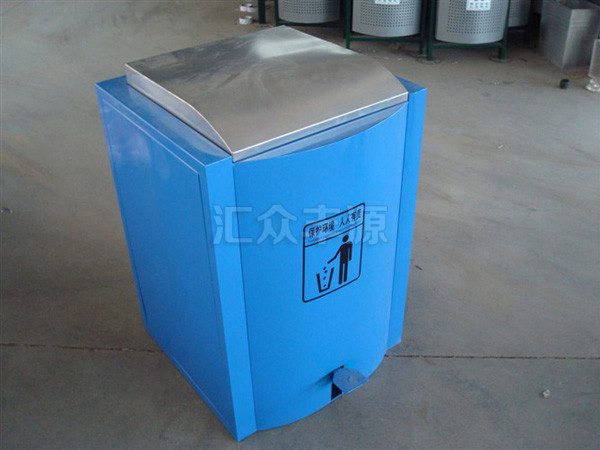 钢制垃圾桶HZFY-GZ05