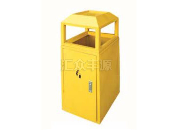 钢制垃圾桶图片