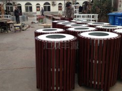北京首创奥特莱斯垃圾桶更换项目