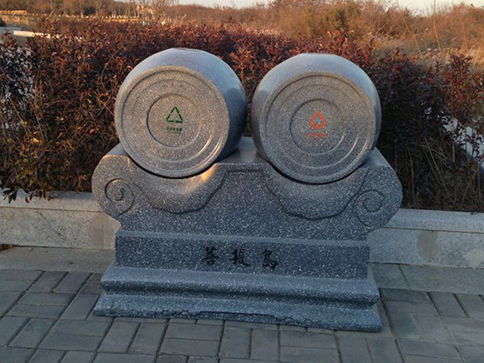 河北唐山普提岛景区垃圾桶项目案例